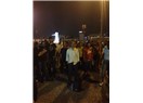 Taksim'deki duran adam fenomen oldu