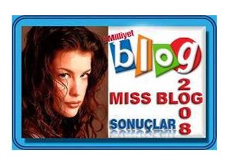 Miss Blog 2008 - Sonuçlar