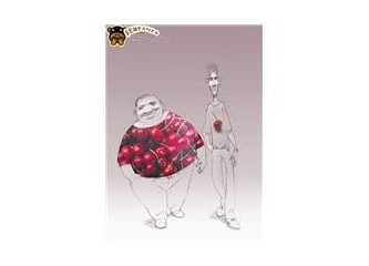 Şişko patates yarım kilo domates