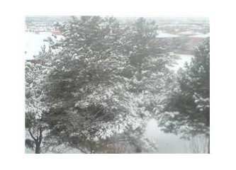 Erzincan'a Kar yağdı:)