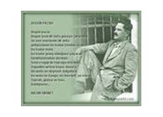 Nazım Hikmet'in heykeli... Kaçtı ..!