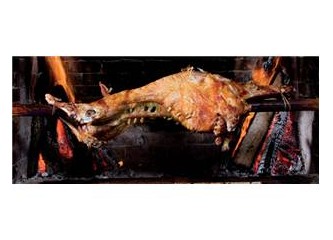 Sırık Kebabı (Kuzu Çevirme) ''BACANAK KUZU ÇEVİRME''