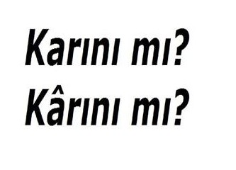 Şapkalı “” nasıl yapılır?