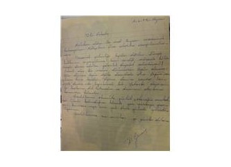 Deniz Gezmiş'in 14 Nisan 1971 ve 6 Mayıs 1971 tarihli 2 mektubu