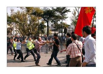 'Olaylı Miting'in Kamera Arkası!