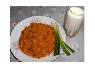 Kırk delikli bulgur pilavı