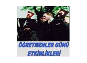 Öğretmenler günü...