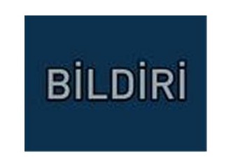 Dikkat! Bu bir bildiridir