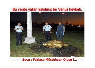 Heykelin “müstehcen” olduğuna karar verildi..
