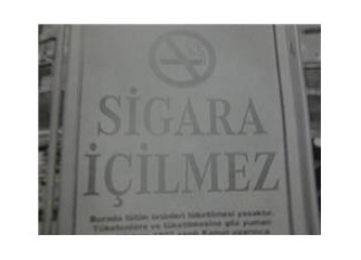 Türk gibi sigara içmek ....