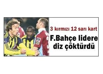Fenerbahçe Lidere Diz Çöktürdü!!