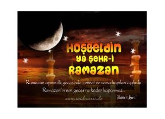 Ramazan ayı yaklaşıyor. Kavurucu sıcaklara dikkat!
