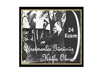 Öğretmenler gününüz kutlu olsun
