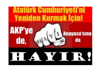 Hayır cephesi ne demektedir?
