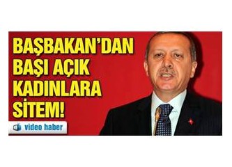 Başı açık kadın başörtülüye destek olmadı mı?