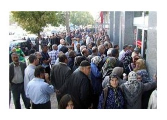 Emekli maaşlarında yanlışlık.