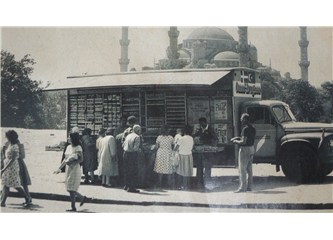 Nostaljik Migros kamyonları