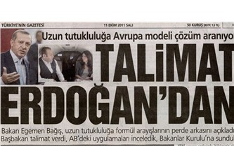 Tutukluluk süreleri, zulme dönüşmekten çıkarılacak. Ne güzel :)...