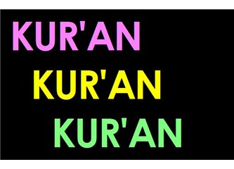 Kur'an sure ve ayetleri ile sure isimlerinin anlamları