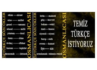 Ana sütü gibi helâl olan Türkçemiz !..