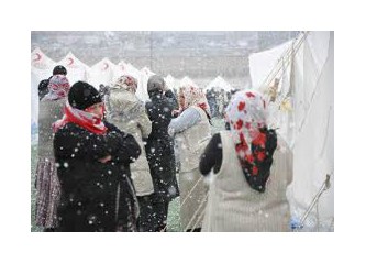 Depremde ölen öldü ölmesine de, kalanları da kış mı öldürecek?