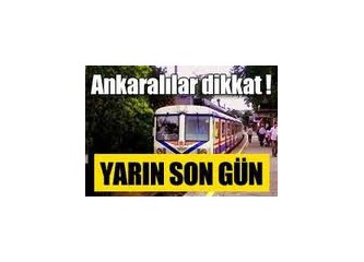 Ankara'da banliyö bilmecesi ve Sincan–Kayaş hattı işkencesi