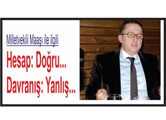 Milletvekili Maaşı…