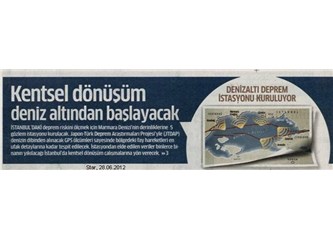 Marmara Denizi'nin derinliklerine 5 gözlem istasyonu kuruluyor