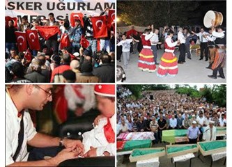 İnsan iki arada bir derede
