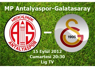Galatasaray Antalya'da Süper Lig'i 4. Vitese taktı(0-4)