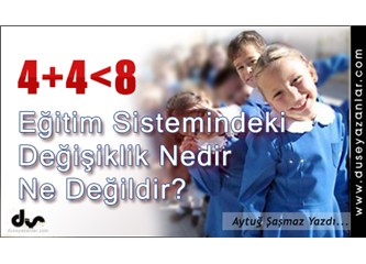 Eğitimde yeni sorunlar, temel sorunlar, sorunlar, sorunlar…