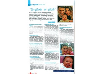 Anne Bebek Dergisinin Ekim sayısına konuk olduk!