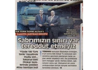 ALTAY Milli Tank Projesi