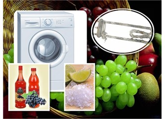 Çamaşır makinenizdeki kireci limon tuzu ile çözün
