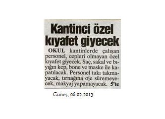 Okul kantinlerine yeni hijyen düzenlemeleri geldi.