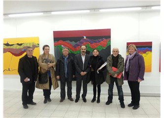 Mehmet Ali Doğan "Sınırlanmış Alanlar" Adlı Sergisi ile Soyut Sanat Galerisi'nde