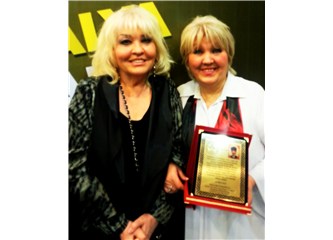 Suzan Bilgin ANŞOYAD Yönetim Kurulu'ndan plaket aldı…