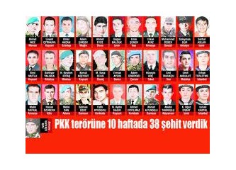 Çözüm süreci başlayalı kaç şehit vermedik!