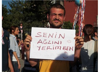 Başkent'te ilginç protesto