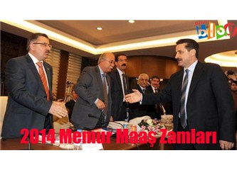 2014 Memur Maaş Zamları