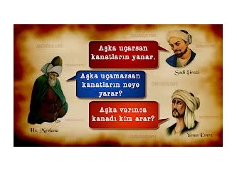 Mevlânâ, Yunus, Yoga, Reiki ve diğerleri