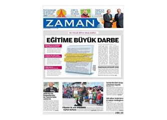 "Eğitime büyük darbe"nin Türkçesi; "yağmamıza dokunma!"