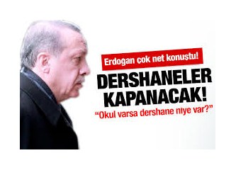 Dershaneyi savunmak eğitime ihanettir!