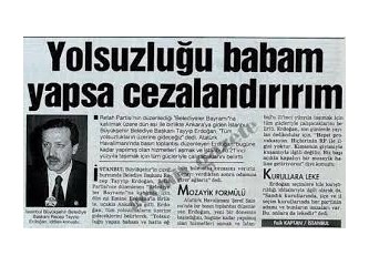Bir yolsuzluk hikayesi: "Du bakalı n'olcak?"