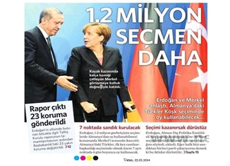 Almanya'daki Türkler artık seçimlerde oy kullanmaya başlayacaklar...