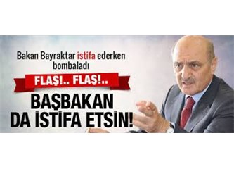 İstifa ve Özür !