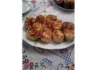 Peynirli rulo börek