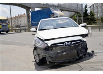 Bölge trafik önünde kaza 1 yaralı