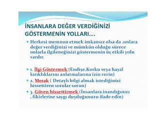 Verdiğiniz değere dikkat edin!