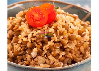Yeşil Mercimekli Bulgur Pilavı Tarifi